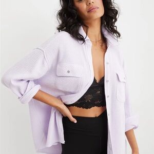 Aerie Lumberjane Waffle Shirt